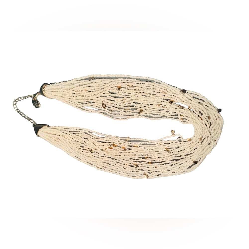 “Time and Tru” GORGEOUS CREAM COLORED NECKLACE NWOT - Picture 9 of 9